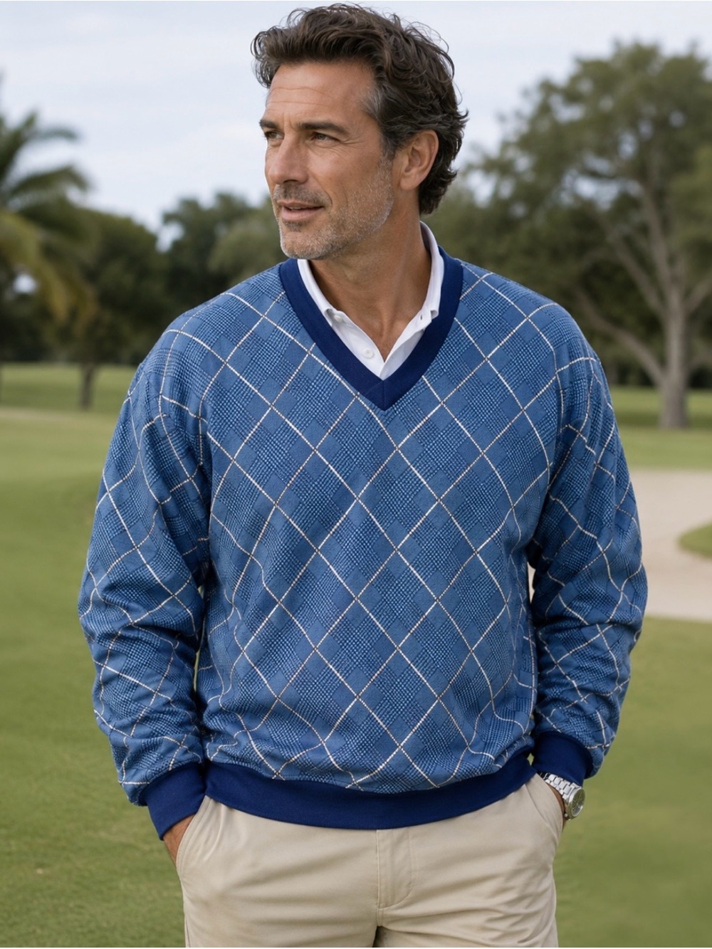 Boca Classics vintage looking golf jacket